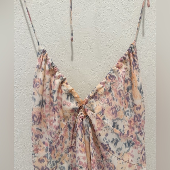 VICI X SUMMER OF DIANE Pink Floral Halter Dress - Picture 4 of 9